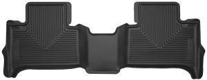 GMC Canyon Floor Mats - Rear - Husky Liners - X-Act Contour - Black - 2015